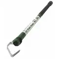 Greenlee Telescoping Fish Stick: Clip, 1 1/4 in Rod Dia, 26 in to 12 ft, Single Hook End