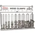 Stainless Steel Hose Clamp Assortment; Number of Pieces: 100