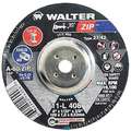 Zip Abrasive Cut-Off Wheel: 4 in Abrasive Wheel Dia, Aluminum Oxide, Type 1