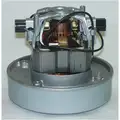 Vacuum Motor, Thru-Flow Discharge, Body Dia. 5.7", Voltage 120V AC, Blower Stages 1