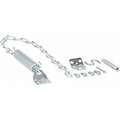 Crash Chain: 25 1/2 in Lg, 7/16 in Wd, Zinc Plated, Included, Steel, Silver