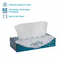 Georgia-Pacific EZ Access 2-Ply Facial Tissue, 125-Sheet Flat Box, 10 PK