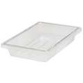 18" x 12" x 9" Polycarbonate Food/Tote Box, Clear