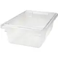 18" x 12" x 6" Co-Polyester Food/Tote Box, Clear