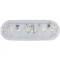 Peterson LED Back Up Light Clear, Oval 7 Diode