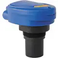 Noncontact Ultrasonic Level Sensor: 2 in NPT, 18 ft, 95 to 250V AC, 3 in Beam Wd, 6-digit/LCD