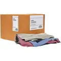 Cloth Rag, Corduroy, Assorted, Varies, 10 lb