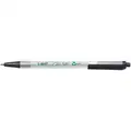 Retractable Medium-Point Ecolutions Clic Stic Pen, 1.0mm, Black