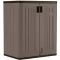 Suncast Commercial Storage Cabinet, Platinum/Slate, 36" H X 30" W X 20-1/4" D, Unassembled