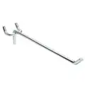 8" Zinc Plated Straight Hooks For Pegboard