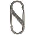 Double Gated Carabiner, 1-9/16", PK 2
