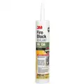 Firestop Sealant, 10 oz. Cartridge, Not Rated Fire Rating, Gray