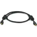 9181814 ft. High Speed with Ethernet HDMI Cable, Black; For Use With Audio-Visual Equipment