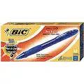 BIC Ballpoint Pens, Pen Tip 1.6 mm, Barrel Material Plastic, Barrel Color Smoked Blue