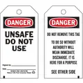 Tag,"Danger,Unsafe Do Not Use"