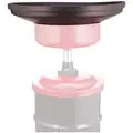 Funnel Drain Pan, Pan Type Oil Fluid Handler, Material Plastic, Capacity 26 gal, Color Black