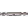 Square End Mill, 3/8" Milling Diameter, Number of Flutes: 4, 9/16" Length of Cut, Bright (Uncoated)