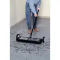 Magnetic Sweeper w/Release: 30 1/4 in Wd, 160 lb Pull Capacity