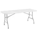 National Public Seating Rectangle Folding Table, 30" Height x 30" Width, Speckled Gray