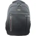 Eco Style Nylon Laptop Backpack for Up to 16.1" Laptop, Black