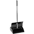 Metal Long Handled Dust Pan, Overall Length 36", Overall Width 12-1/2"