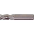 End Mill, 9/32" Milling Diameter, Number of Flutes: 4, 3/4" Length of Cut, TiAlN, CEM-SE-4