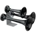 Train Horn: Train Horn, Black, For Use With 12V Vehicles