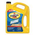 Pennzoil Synthetic Blend 2-CycleEngine Oil, 1 gal. Bottle, SAE Grade: Not Specified,Amber/Brown