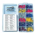 Panduit Wire Terminal Kit, Terminal Type: Assortment, Number of Pieces: 160, Number of Sizes: 12