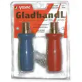 Gladhand Grip, Blue, Red, Polyurethane, Steel Material