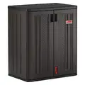 Commercial Storage Cabinet, Dark Gray, 36" H X 30" W X 20-1/4" D, Unassembled
