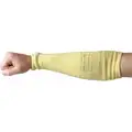 Cut-Resistant Sleeve: ANSI/ISEA Cut Level A3, Kevlar&reg; ( 24 ga ), Yellow, Sleeve, Knit Cuff
