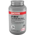 Loctite Food Grade Anti-Seize: 8 oz Container Size, Brush-Top Can, Non-Metallic, Molybdenum, LB 8014