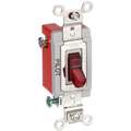 Hubbell Wiring Device-Kellems Pilot Light Wall Switch, Switch Type: 1-Pole, Switch Function: Maintained, Style: Toggle