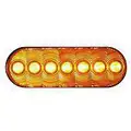 Oval LED Front/Rear Turn Signal, Amber Amp, 820A-7