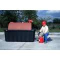 Ultratech Uncovered, Polyethylene Containment Sump; 605 gal. Spill Capacity, No Drain Included, Black