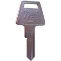 Kaba Ilco Key Blank, 1045L-AM3L, Nickel Plated Brass, PK 10
