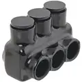 Polaris 2.93"L 3-Port Insulated Multitap Connector, Single-Sided Entry, L, 250 kcmil Max. Conductor Size