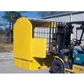 Ultratech Covered, Polyethylene IBC Containment Unit; 365 gal. Spill Capacity, No Drain Included, Yellow/Gray