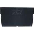 Shelf Bin Divider,Blk,8 1/8 W,