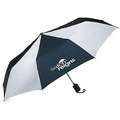 Quality Resource Group Blue/White (Stripes) Umbrella, Open Dia. 36", Closed Length 15-1/2"