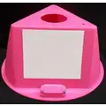 Pink Magnetic Control Cap With Dry Erase Panels