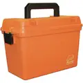 Portable Tool Box, 10"H x 8"W x 15"D, 1200 cu.", Orange