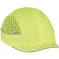 Bump Cap, Baseball, Hi-Visibility Green, Fits Hat Size One Size Fits Most