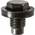 Hex Head Oil Drain Plug; M14-1.50 Thread Size, 18 mm Length Under Head