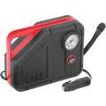 Bell 12V Tire Inflator: 8 63/100 in Lg, ABS Plastic