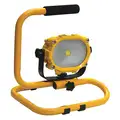 Temporary Job Site Light, Floor Stand, Battery/Rechargeable, Lumens 550 to 1100