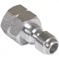Quick-Connect Plug: 1/4 in (F)NPT, 1/4 in (M) Quick Connect