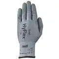 Ansell Coated Gloves: L ( 9 ), ANSI Cut Level A2, Palm, Dipped, Polyurethane, Sandy, Gray, 1 PR