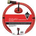 Tough Guy Water Hose: Coupled Assembly, Kink Resistant, 5/8 in Hose Inside Dia., -40&deg; to 160&deg;F, Red